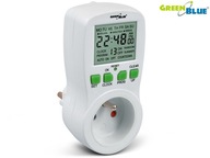 Časový spínač Časovač 16 programov GreenBlueGB107 Časový spínač Časovač 16 programov GreenBlueGB107