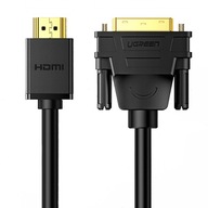 Ugreen video kábel HDMI - DVI kábel 2m OFC