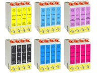 24X ATRAMENTY PRE EPSON P50 PX650 PX720 PX730 PX700 PX710 T0801-T0806 SET XL 24X ATRAMENTY PRE EPSON P50 PX650 PX720 PX730 PX700 PX710 T0801-T0806 SET XL