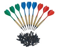 Šípky Šípky 16g - 9 KS + 100 1/4 hrotov Šípky Šípky 16g - 9 KS + 100 1/4 hrotov