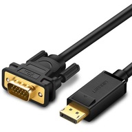 DISPLAYPORT KÁBEL K VGA UGREEN DP105, FULLHD DISPLAYPORT KÁBEL K VGA UGREEN DP105, FULLHD