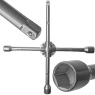 KRÍŽOVÝ KĽÚČ NA DEMONTÁŽ MALÝCH KOLIES AUTA 17x19x21x1/2" PALCE B6780 KRÍŽOVÝ KĽÚČ NA DEMONTÁŽ MALÝCH KOLIES AUTA 17x19x21x1/2" PALCE B6780