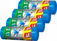 4x Jan Niezbędny Easy-Pack Vrecia na odpadky 60 l 20 kusov Modrá 4x Jan Niezbędny Easy-Pack Vrecia na odpadky 60 l 20 kusov Modrá