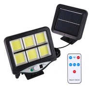 Solárna lampa so súmrakovým pohybovým senzorom + diaľkové ovládanie Solárna lampa so súmrakovým pohybovým senzorom + diaľkové ovládanie