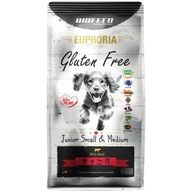 Biofeed Euphoria Bezlepkové juniorské hovädzie malé a stredné hovädzie mäso 12 kg Biofeed Euphoria Bezlepkové juniorské hovädzie malé a stredné hovädzie mäso 12 kg