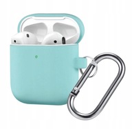 SILIKÓNOVÉ POUZDRO NA AIRPOD 1/2 GREEN MINT SILIKÓNOVÉ POUZDRO NA AIRPOD 1/2 GREEN MINT