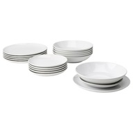 IKEA GODMIDDAG Jedálenský set, 18 ks, biela IKEA GODMIDDAG Jedálenský set, 18 ks, biela