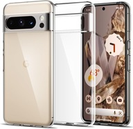 Vzduchové puzdro 0,5 mm tenké priehľadné pre Google Pixel 8 Pro, zadný kryt