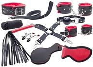 BDSM SET 12 ELEMENTOV PUTA GAG Kožušina BDSM SET 12 ELEMENTOV PUTA GAG Kožušina