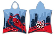 SPIDERMAN PLÁŽOVÉ osušky PONČO S KAPUCNOU SPIDERMAN SPIDER MAN SPIDERMAN PLÁŽOVÉ osušky PONČO S KAPUCNOU SPIDERMAN SPIDER MAN