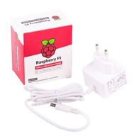 5,1V/3A USB-C napájací zdroj pre Raspberry Pi 4, biely 5,1V/3A USB-C napájací zdroj pre Raspberry Pi 4, biely
