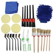 Sada štetcov na auto detailing Bristles o Sada štetcov na auto detailing Bristles o