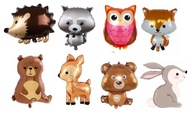 Sada fóliových balónov Forest Animals, 8 ks Sada fóliových balónov Forest Animals, 8 ks