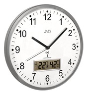NÁSTENNÉ HODINY JVD RH78.1 TEPLOMER Vlhkomer DCF77 NÁSTENNÉ HODINY JVD RH78.1 TEPLOMER Vlhkomer DCF77