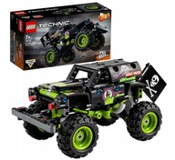 Bloky Lego Technic, terénne vozidlo Monster Jam Jeep Grave Digger