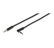 Uhlový audio kábel Jack - Jack 3,5 mm Vivanco 0,9 m Uhlový audio kábel Jack - Jack 3,5 mm Vivanco 0,9 m