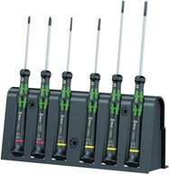 Presné skrutkovače pre elektroniku, sada skrutkovačov 6 ks. 118150 WERA Presné skrutkovače pre elektroniku, sada skrutkovačov 6 ks. 118150 WERA