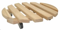Základňa pre ťažké hrnce gumené kolieska 45 cm Základňa pre ťažké hrnce gumené kolieska 45 cm