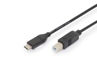 USB 2.0 vysokorýchlostný prepojovací kábel Typ USB C/B, USB 2.0 vysokorýchlostný prepojovací kábel Typ USB C/B,