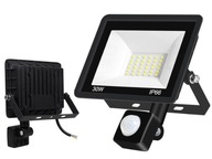 Halogénové vonkajšie svetlomety 30W IP65 + detektor Halogénové vonkajšie svetlomety 30W IP65 + detektor