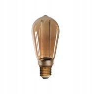 ST64 A 4W-SW LED svetelný zdroj, jantárové sklo ST64 A 4W-SW LED svetelný zdroj, jantárové sklo