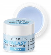 CLARESA SOFT&EASY BUILDER GEL CLEAR 45G NA NECHTY PRE UV LED LAMPY CLARESA SOFT&EASY BUILDER GEL CLEAR 45G NA NECHTY PRE UV LED LAMPY