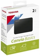 PRENOSNÝ HDD DISK TOSHIBA CANVIO 2TB USB 3.2 HIT