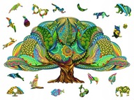 Prémiové 3D drevené puzzle puzzle pre dospelých Strom XXL Veľa dielikov. Prémiové 3D drevené puzzle puzzle pre dospelých Strom XXL Veľa dielikov.