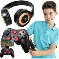 BEZDRÔTOVÝ GAMEPAD NA HRANIE NA TELEFÓNE + BEZDRÔTOVÉ SLÚCHADLÁ