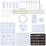 Formy na epoxidovú živicu Súprava na odlievanie šperkov Glitter Tools Formy na epoxidovú živicu Súprava na odlievanie šperkov Glitter Tools