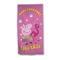 Rýchloschnúci uterák Peppa Pig 140x70cm Rýchloschnúci uterák Peppa Pig 140x70cm