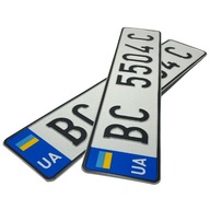 Ukrajinské poznávacie značky Ukrajinské poznávacie značky
