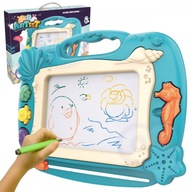 Magnetická tabuľa WOOPIE Scrapbook Colorful Stamps Ocean Theme Green Magnetická tabuľa WOOPIE Scrapbook Colorful Stamps Ocean Theme Green