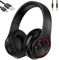 Bezdrôtové BLUETOOTH slúchadlá RGB MIKROFÓN Bezdrôtové BLUETOOTH slúchadlá RGB MIKROFÓN