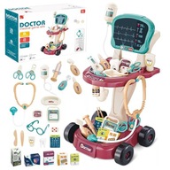 Little Doctor Set Little Doctor Trolley RTG EKG stetoskop pre deti 29 ks. Little Doctor Set Little Doctor Trolley RTG EKG stetoskop pre deti 29 ks.