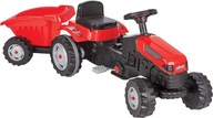 Červený detský traktor PILSAN