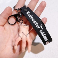 Prívesok na kľúče kľúče WEDNESDAY ADDAMS HANDLE Prívesok na kľúče kľúče WEDNESDAY ADDAMS HANDLE