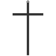 SLIM nástenný kríž, závesný kovový COMMUNION