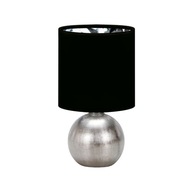 Strieborno čierna stolná lampa 40W PERLO E14 Ideus 03290 Strieborno čierna stolná lampa 40W PERLO E14 Ideus 03290