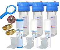 Sada na úpravu vody 3 filtre filter 3/4'' ústa Sada na úpravu vody 3 filtre filter 3/4'' ústa