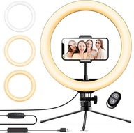 LED kruhová lampa RING 12.8 Selfie Makeup