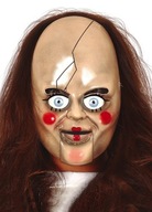 Plastová maska ​​SCARY DOLL na Halloween