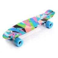 Skateboard Fiszka Board METEOR ABEC-7 Colors