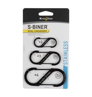 Dvojitá karabína Nite Ize S-Biner z nehrdzavejúcej ocele #2, #3, #4 Dvojitá karabína Nite Ize S-Biner z nehrdzavejúcej ocele #2, #3, #4
