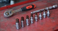 Zásuvka MJW 1/2" SPLINE M12