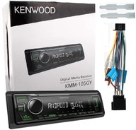 KENWOOD KMM-105GY USB, MP3, AUX, ZELENÁ - PREDAJCA PL