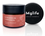 Mglife Geranium levanduľový prírodný deodorant 50 ml Mglife Geranium levanduľový prírodný deodorant 50 ml
