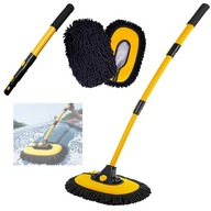 TELESKOPICKÁ KEFA NA MOP NA UMÝVANIE AUTA 2V1 TELESKOPICKÁ KEFA NA MOP NA UMÝVANIE AUTA 2V1