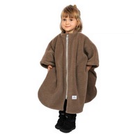 PATULOVE Basic Choco auto pončo, 2-6 rokov PATULOVE Basic Choco auto pončo, 2-6 rokov