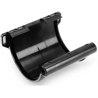 Odkvapová spojka 110mm Galeco PVC spojka, čierna Odkvapová spojka 110mm Galeco PVC spojka, čierna
